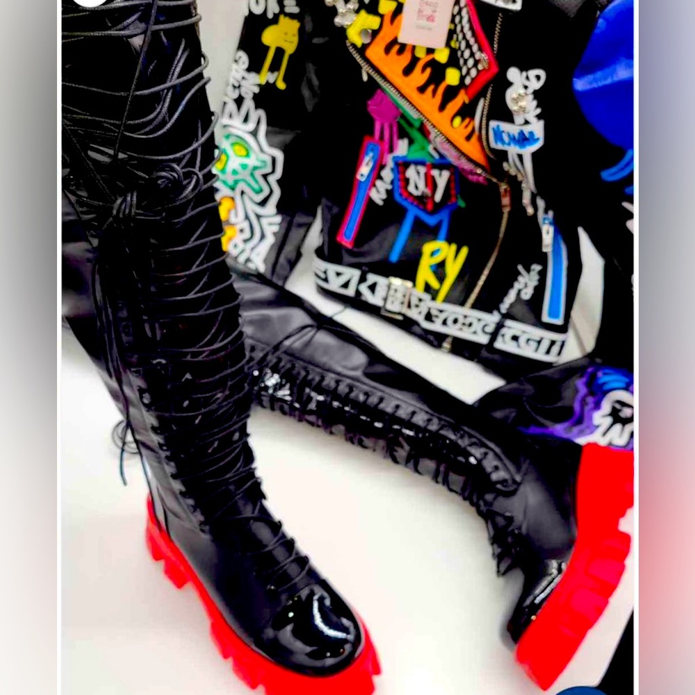 Thigh Brand New Boots from Big Feet Beauties